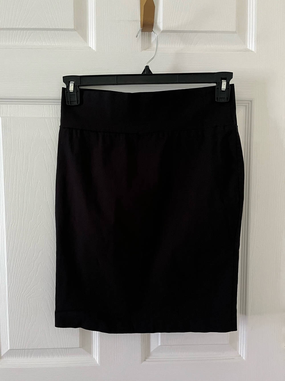 Charlotte Russe Black High-Rise Pencil Skirt